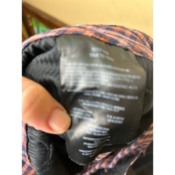 Volcom Plaid Pants Straight Leg Size 27(Small) - Picture 5 of 7